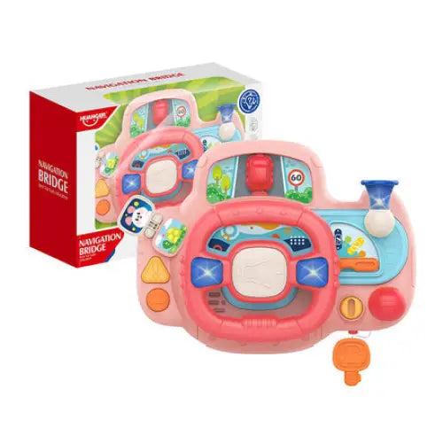 Interactive steering wheel for kids Huanger HE0542 - Educational and interactive<<<Toys<<<InnproXML