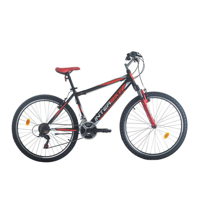 INTERBIKE ACTIVE BIKE 26" BK MATT 18 SPEEDS, 18 SPEEDS, STEEL FRAME