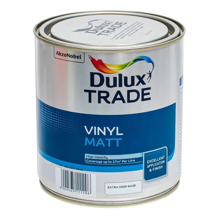 INTERIOR BASE EXTRA DEEP VINYL MATT 730 ML DULUX - Бели интериорни бои<<<Интериорни бои<<<Подови и стенни