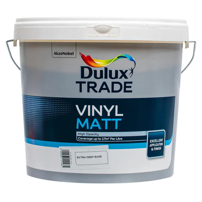 INTERIOR BASE EXTRA DEEP VINYL MATT 9.7 L DULUX - Бели интериорни бои<<<Интериорни бои<<<Подови и стенни