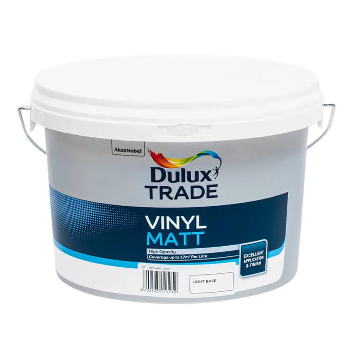 INTERIOR BASE LIGHT VINYL MATT 2.5 L DULUX - Бели интериорни бои<<<Интериорни бои<<<Подови и стенни