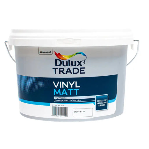 INTERIOR BASE LIGHT VINYL MATT 2.5 L DULUX - Бели интериорни бои<<<Интериорни бои<<<Подови и стенни