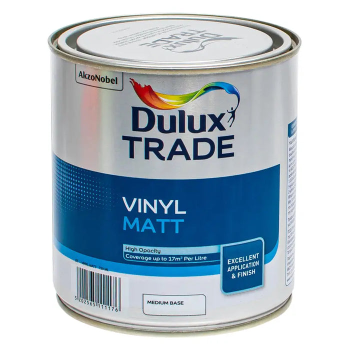 INTERIOR BASE MEDIUM VINYL MATT 730 ML DULUX - Бели интериорни бои<<<Интериорни бои<<<Бои и лакове<<<Praktiker