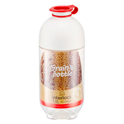 INTERLOCK BOTTLE 1L WITH INERLOCK CAP - Буркани и продукти за консервиране<<<Домашни потреби<<<Кухня<<<Praktiker
