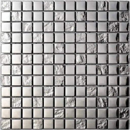 INTERMATEX LUXURY SILVER MOSAIC 30X30 CM - Стенни плочки и декорация<<<Плочки и лайстни<<<Баня<<<Praktiker&&&Стенни