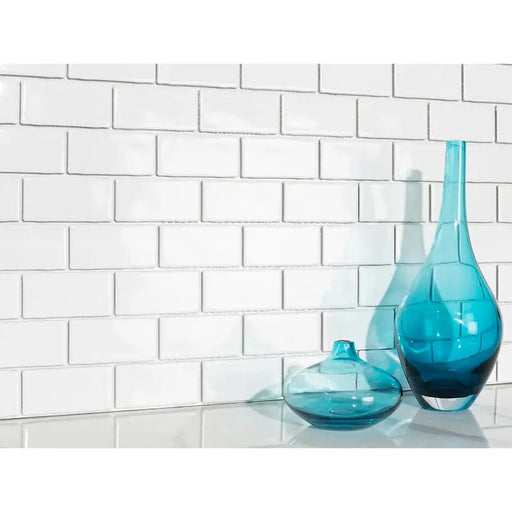 INTERMATEX YORK WHITE MOSAIC 26.5X30.9 CM - Стенни плочки и декорация<<<Плочки и лайстни<<<Баня<<<Praktiker&&&Стенни