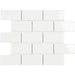 INTERMATEX YORK WHITE MOSAIC 26.5X30.9 CM - Стенни плочки и декорация<<<Плочки и лайстни<<<Баня<<<Praktiker&&&Стенни