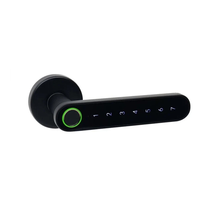 SMART DOOR HANDLE WITH PIN CODE AND FINGERPRINT INTESA H03