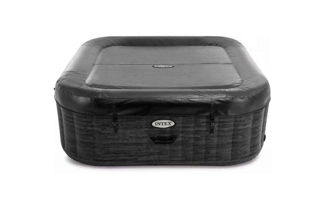 INFLATABLE JACUZZI 239X239X71CM GREYSTONE BUBBLE DELUXE INTEX 28452