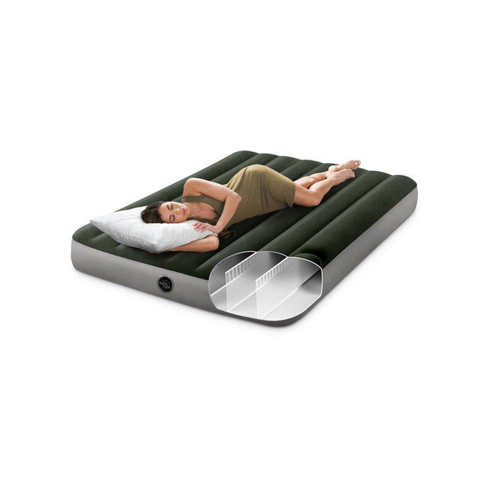 INFLATABLE MATTRESS 137X191X25CM WITH PUMP INTEX 64762