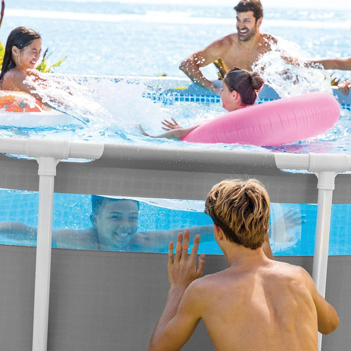 SWIMMING POOL F488X122CM CLEARVIEW INTEX 26730NP