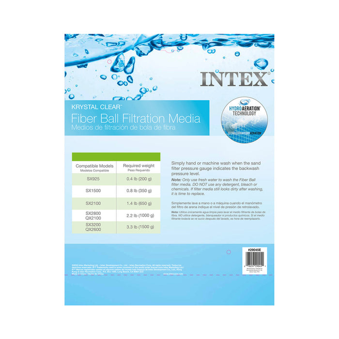 POLYSPHERE FILTER BALLS FOR FILTER PUMPS INTEX 29045