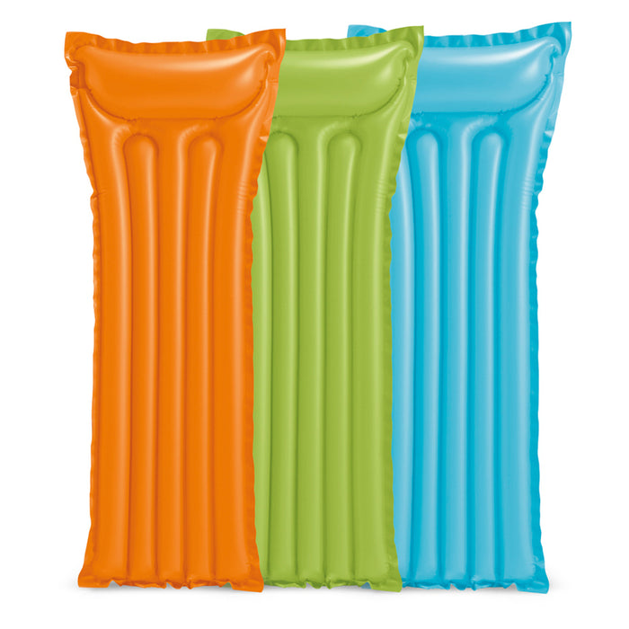 INFLATABLE MATTRESS 1.83X0.69CM 3 COLORS