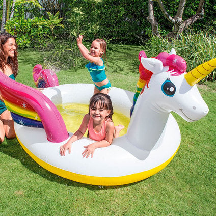 POOL F272X193CM UNICORN WITH SPRAYER INTEX 57441NP