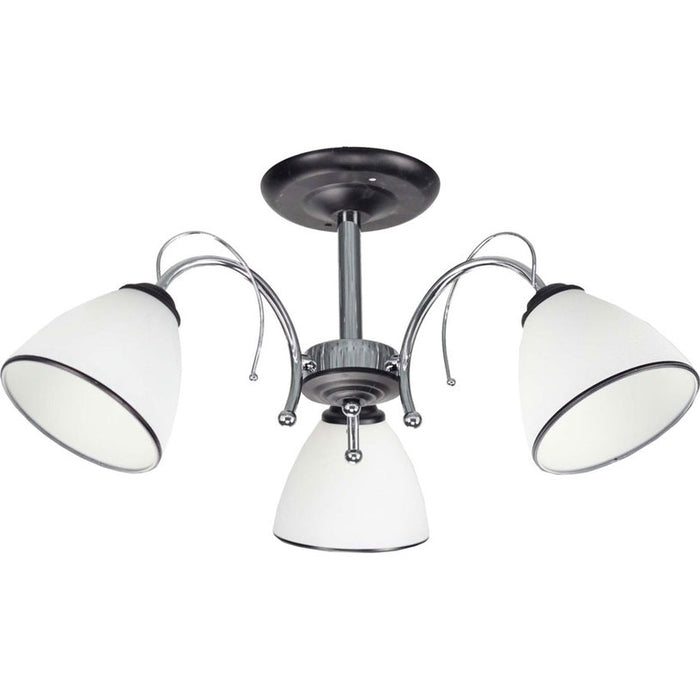 CHANDELIER 3XE27 CHROME INTO ALGARA