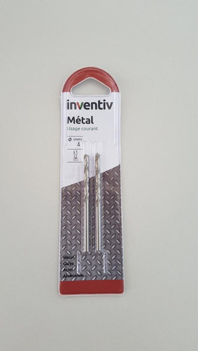 DRILL METAL F4 INVENTIV 2 PCS