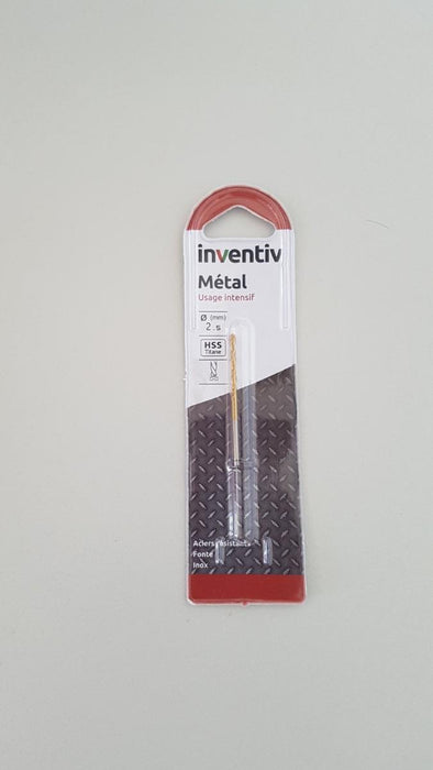 DRILL METAL HSS-TIN Ф2.5 INVETIV