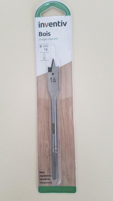 WOOD DRILL F12 FLAT INVENTIV