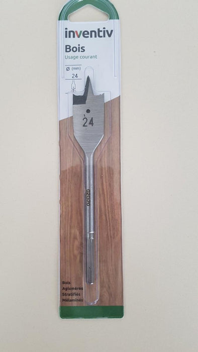 WOOD DRILL F24 FLAT INVENTIV