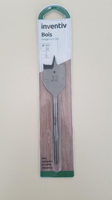 WOOD DRILL F32 FLAT INVENTIV