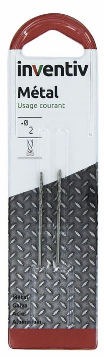 DRILL METAL F2.5 INVENTIV 2 PCS