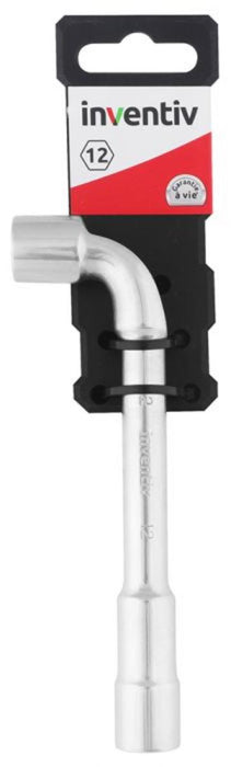 L-SHAPED PIPE WRENCH 12 MM INVENTIV