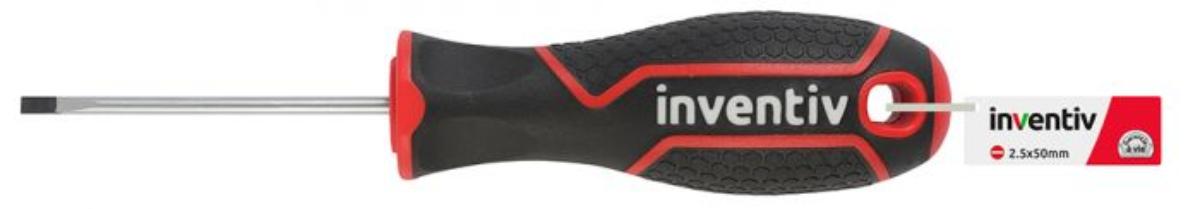 SCREWDRIVER STRAIGHT 2.5X50MM INVENTIV