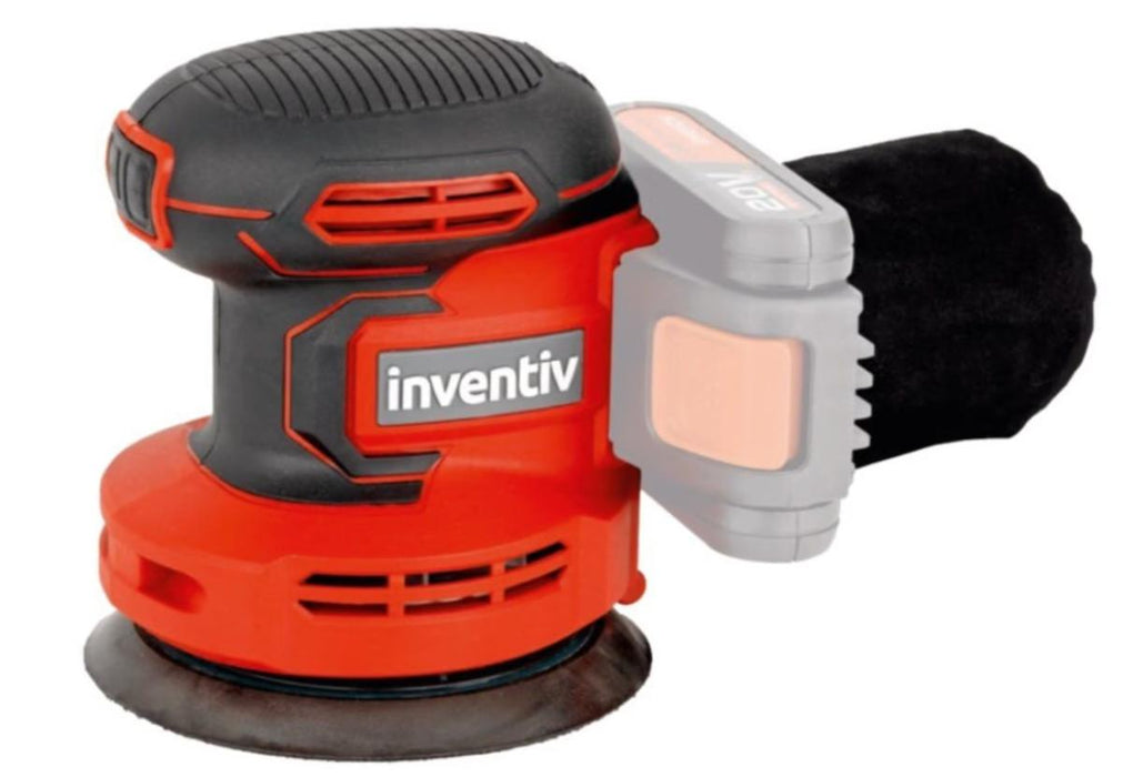 BATTERY EXCENTER GRINDER 20V INVENTI