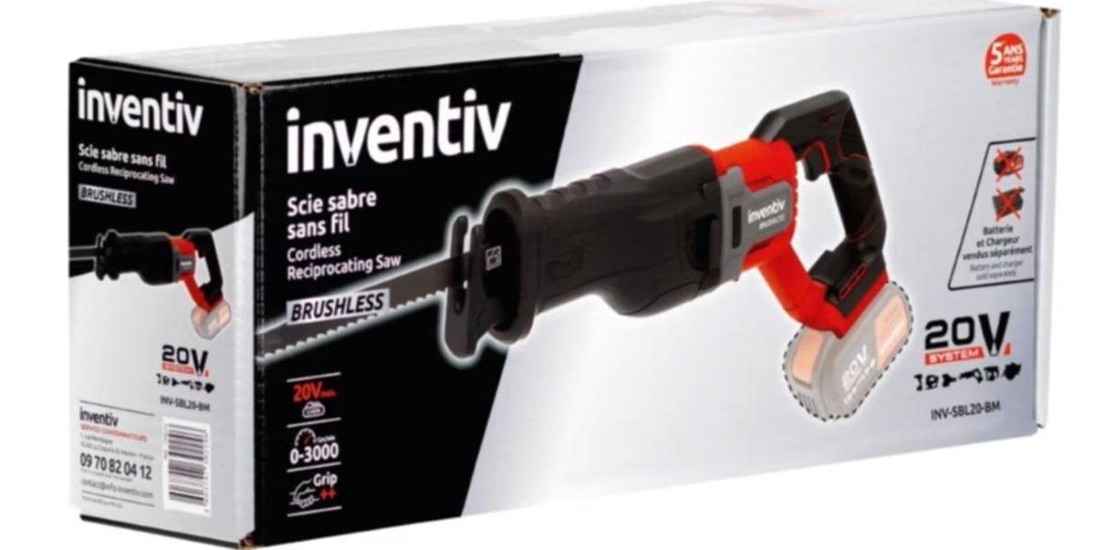 BATTERY SABER SAW 20V INVENTIV