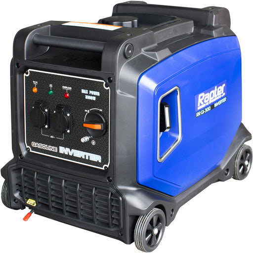 INVERTER GENERATOR RAPTER RR GI-300 3000 W - Електрогенератори<<<Големи машини<<<Инструменти и железария<<<Praktiker