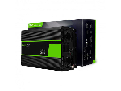 Inverter GREEN CELL 12/220V DC/AC 2000W/4000W Pure sine wave - Инвертори<<<Непрекъсваеми токозахранващи