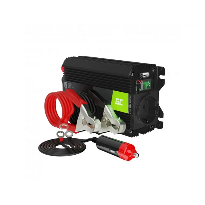 Inverter GREEN CELL 12/220V DC/AC 300W/600W Modified sine wave - Инвертори<<<Непрекъсваеми токозахранващи
