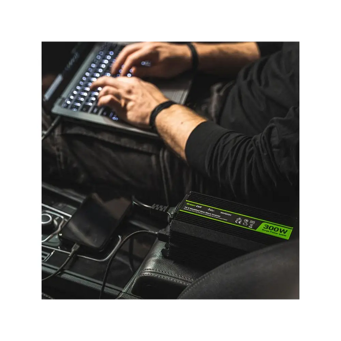 Inverter GREEN CELL PRO 12V 150W/300W Modified sine wave - Инвертори<<<Непрекъсваеми токозахранващи устройства<<<ValiAPI