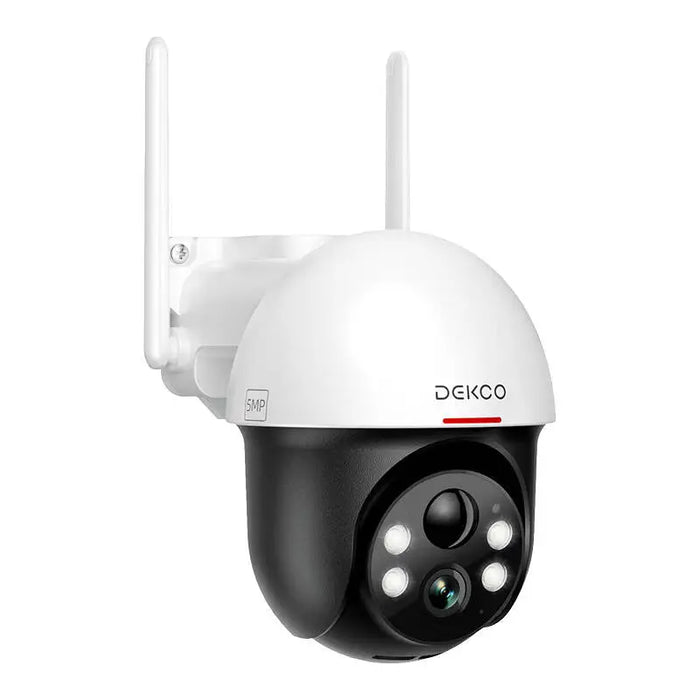IP Outdoor camera with solar panel DEKCO DC9L 5MP 355° - IP cameras<<<Smart Home<<<InnproXML