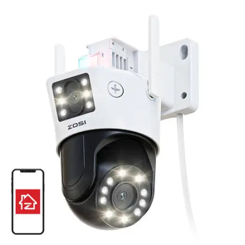 IP Outdoor Camera ZOSI C298 WiFi Pan Tilt 6MP Dual IP66 - IP cameras<<<Smart Home<<<InnproXML