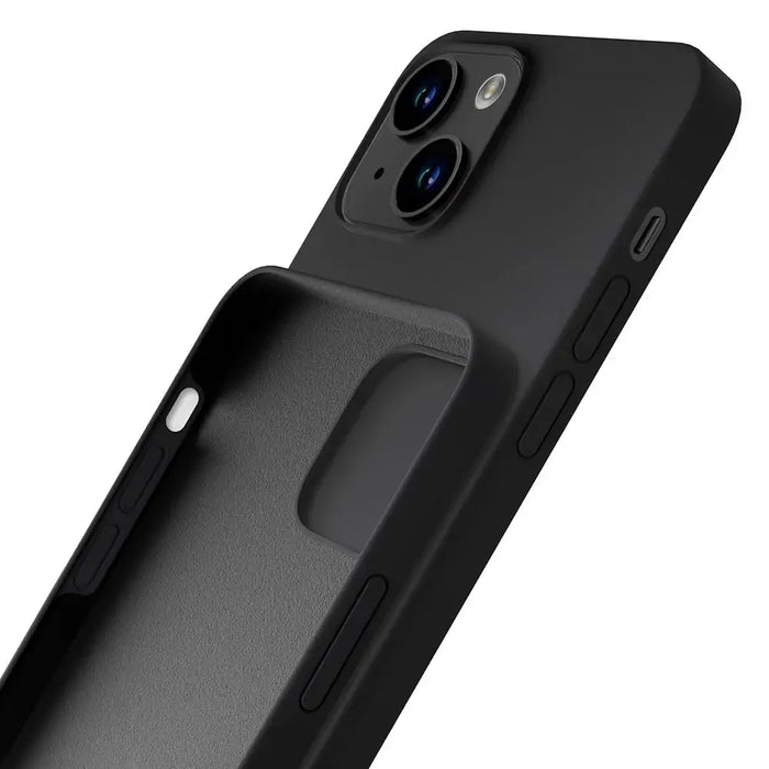 iPhone 13 mini silicone case from the 3mk Silicone Case series - black - Cell phone cases and covers<<<HurtelXML