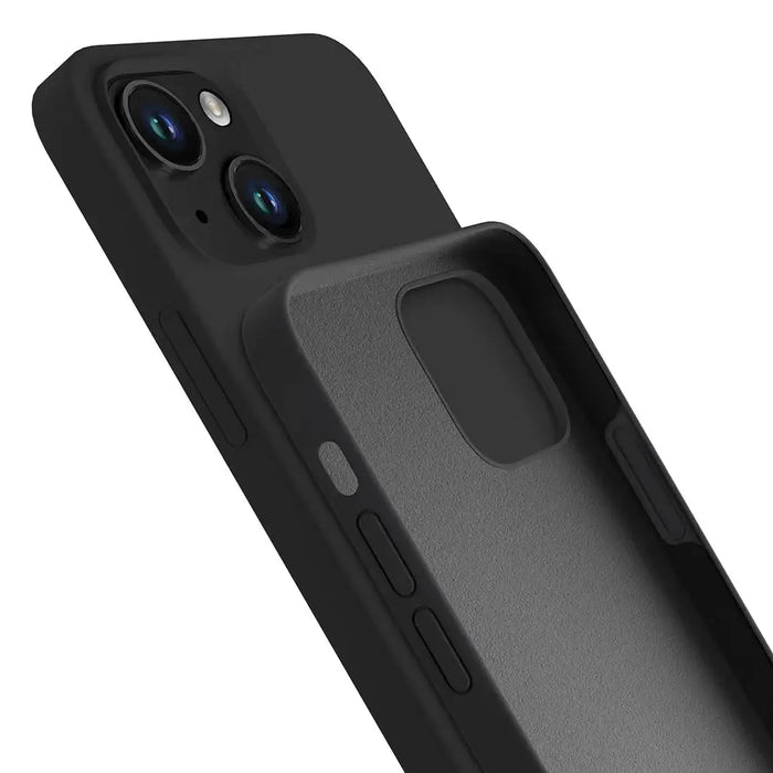 iPhone 13 mini silicone case from the 3mk Silicone Case series - black - Cell phone cases and covers<<<HurtelXML