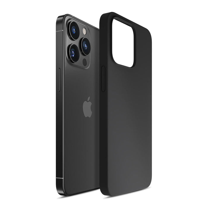 iPhone 13 Pro 3mk Silicone Case Series - Black - *Kategoria tymczasowa<<<HurtelXML