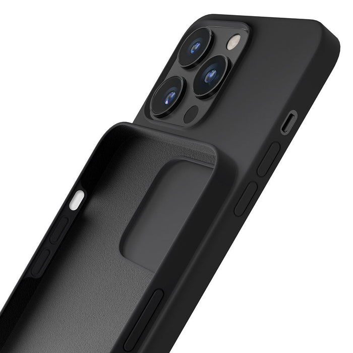 iPhone 13 Pro 3mk Silicone Case Series - Black - *Kategoria tymczasowa<<<HurtelXML