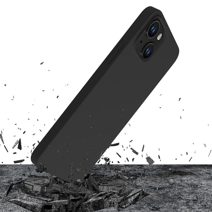 iPhone 14 case from the 3mk Silicone Case series - black - *Kategoria tymczasowa<<<HurtelXML