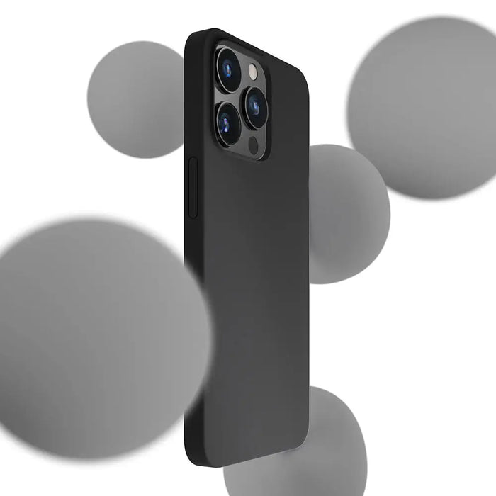 iPhone 14 Pro 3mk Silicone Case Series - Black - Cell phone cases and covers<<<HurtelXML