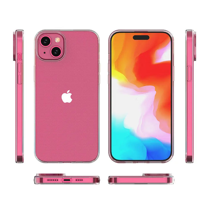 iPhone 15 Plus case from the Ultra Clear series in transparent color - Cell phone cases and covers<<<HurtelXML