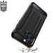 iPhone 15 Pro Hybrid Armor case - black - Cell phone cases and covers<<<HurtelXML