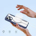 iPhone 15 Pro Magnetic MagSafe Flip Case Dux Ducis Skin X Pro - Blue - Cell phone cases and covers<<<HurtelXML