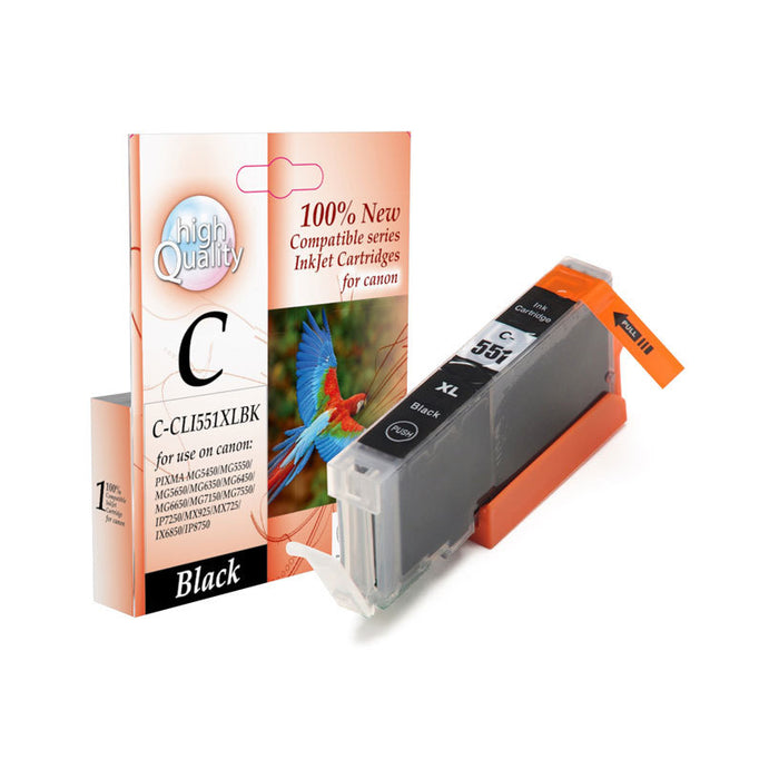 Consumable IPRINT CLI-551XLBK PIXMA/MG5450/5550/6350/7150/ 12ml