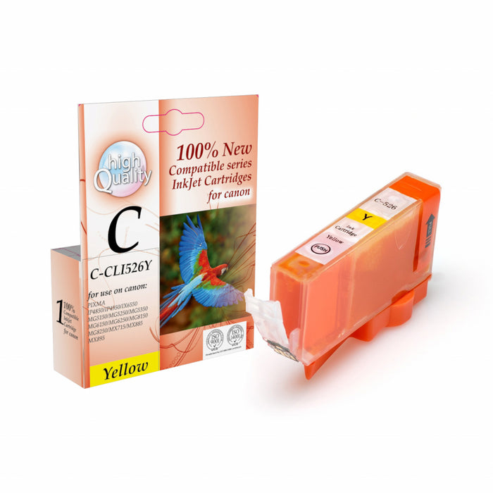 Consumable IPRINT BS4543B00 CLI-526 Y PIXMA/iP4850/MG5150/MG5250 - 450p/9ml