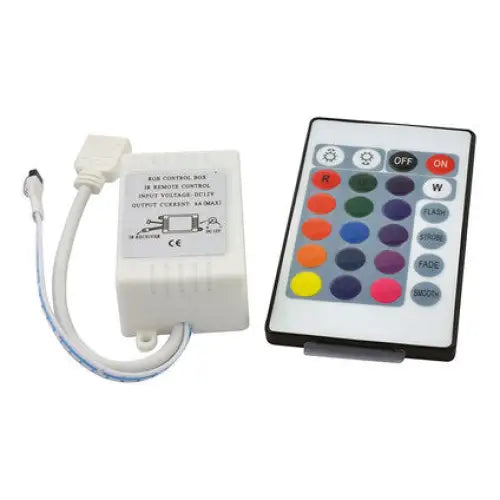 IR CONTROLLER RGB LED 24 BUTTONS D-IL - LED ленти и аксесоари<<<Вътрешно осветление<<<Мебели и
