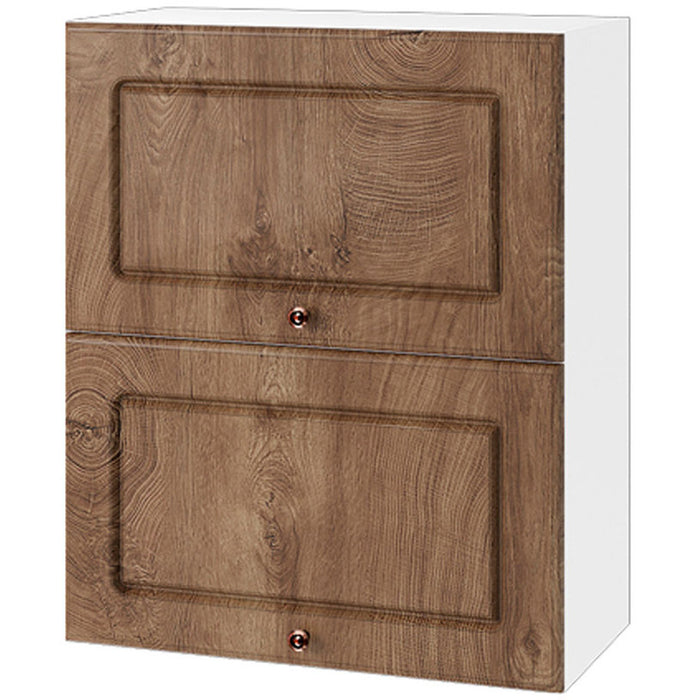 KITCHEN CABINET UPPER ROW WITH TWO HORIZONTAL DOORS IRIM 60X30X72 CM