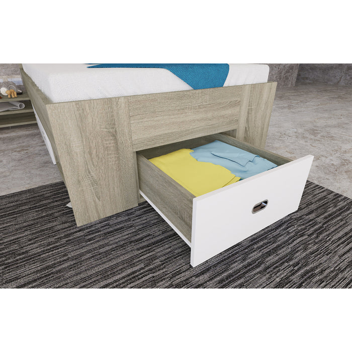 SINGLE MULTIFUNCTIONAL BED IRIM MAKA 90X200 CM.