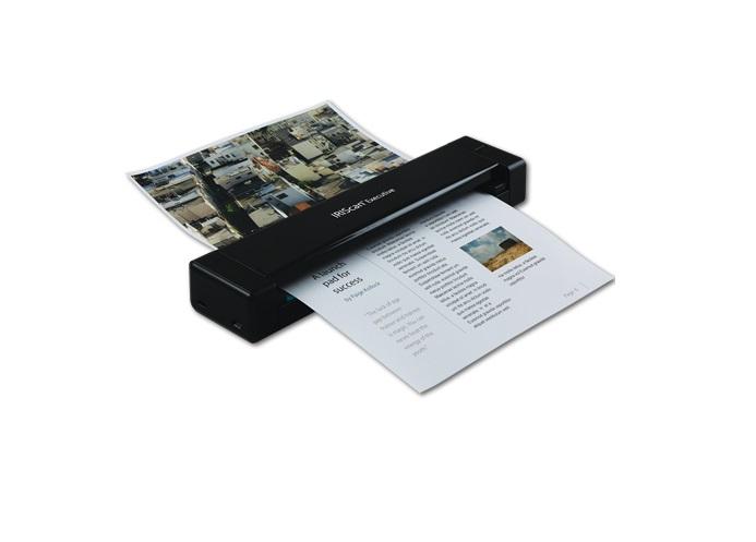 Portable double-sided scanner IRIS IRIScan Executive 4, A4, USB 2.0, Black, 8 ppm